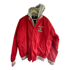 Ohio State Buckeyes OBV Hooded Jacket | Size Large